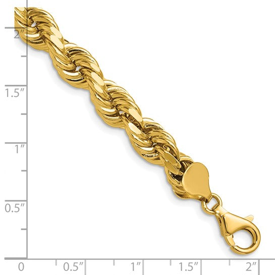Diamond-Cut Rope Chain Necklaces