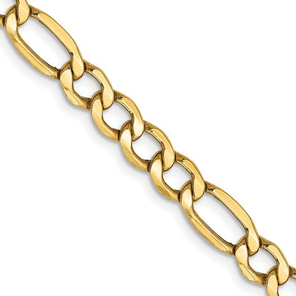 Semi-Solid Figaro Chain
