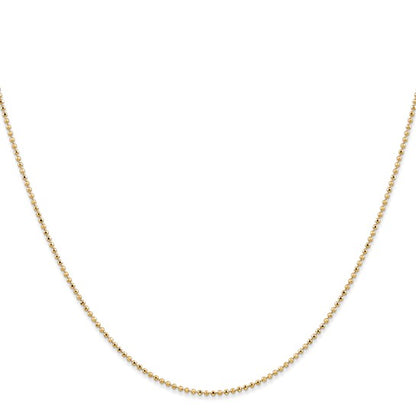 Diamond-Cut Beaded Chain